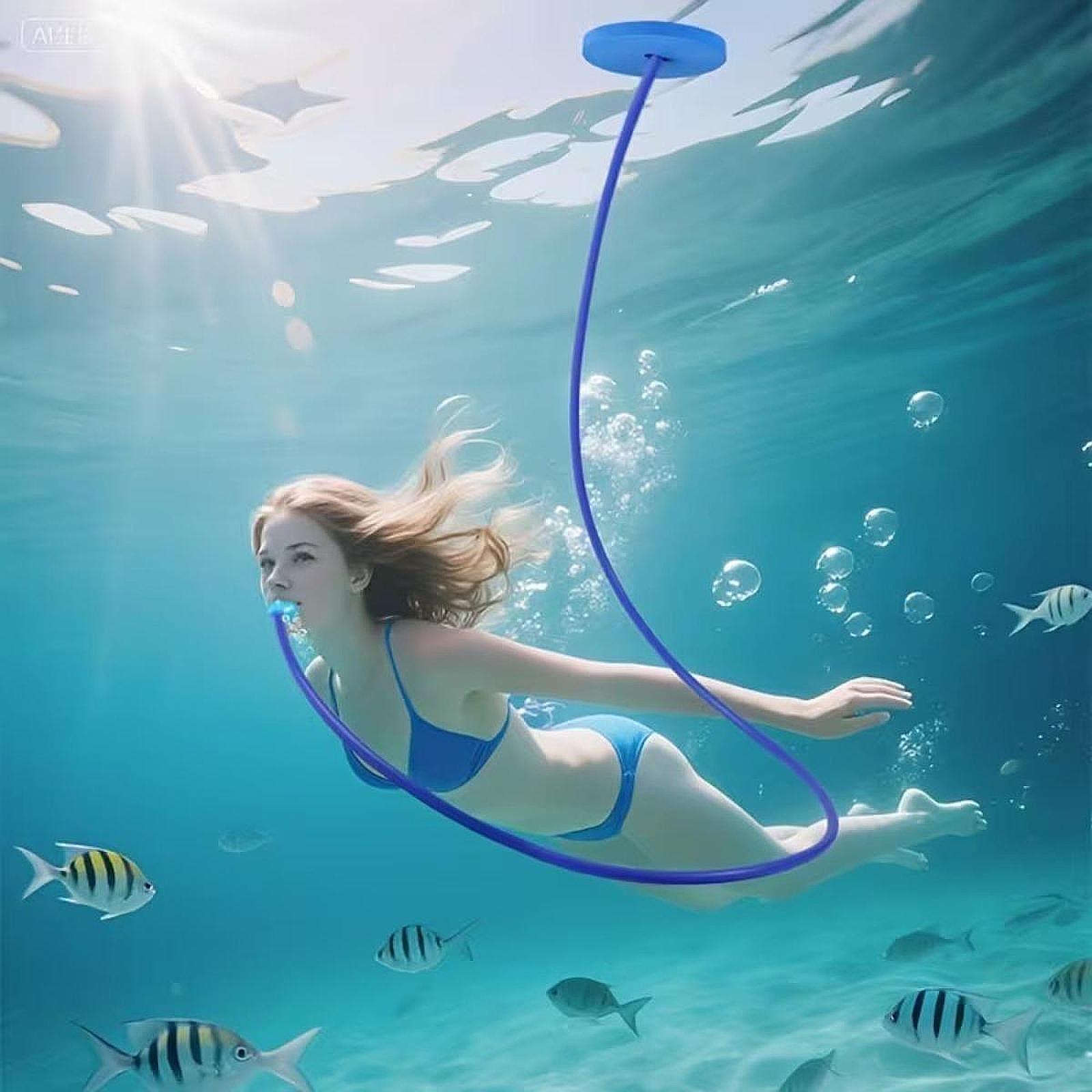 Diving Snorkel Silicone Portab - Aquatic Sports Equipment ulasan dan harga